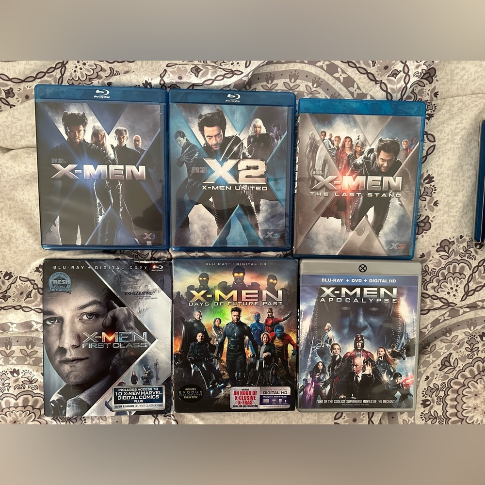 X-Men 6 Movie Blu-ray Set